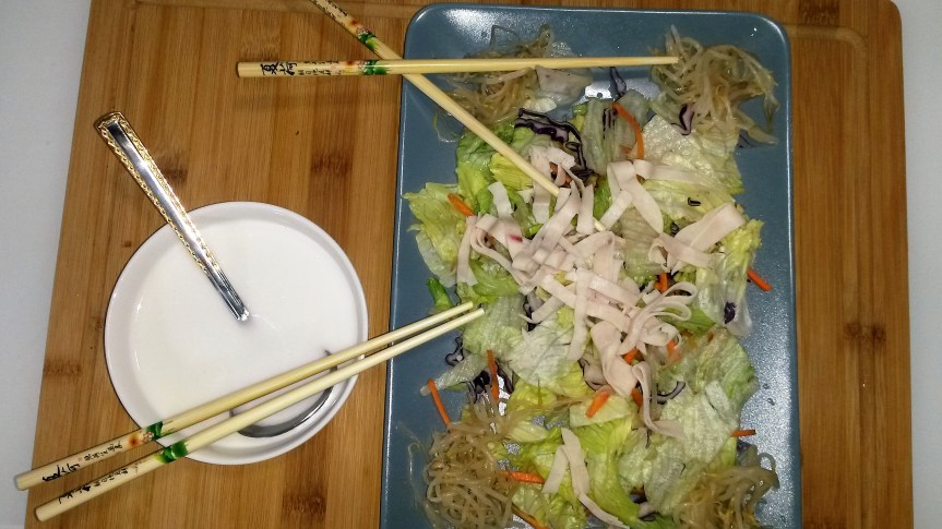 Salsa China Light para ensaladas (salsa&nbsp;blanca)